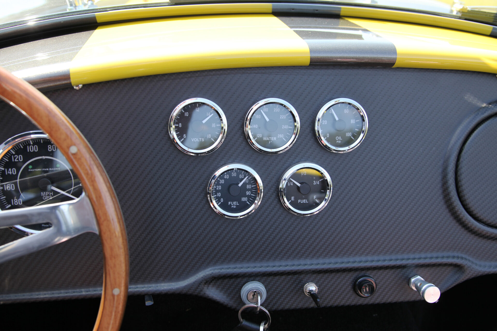 Engine bay view