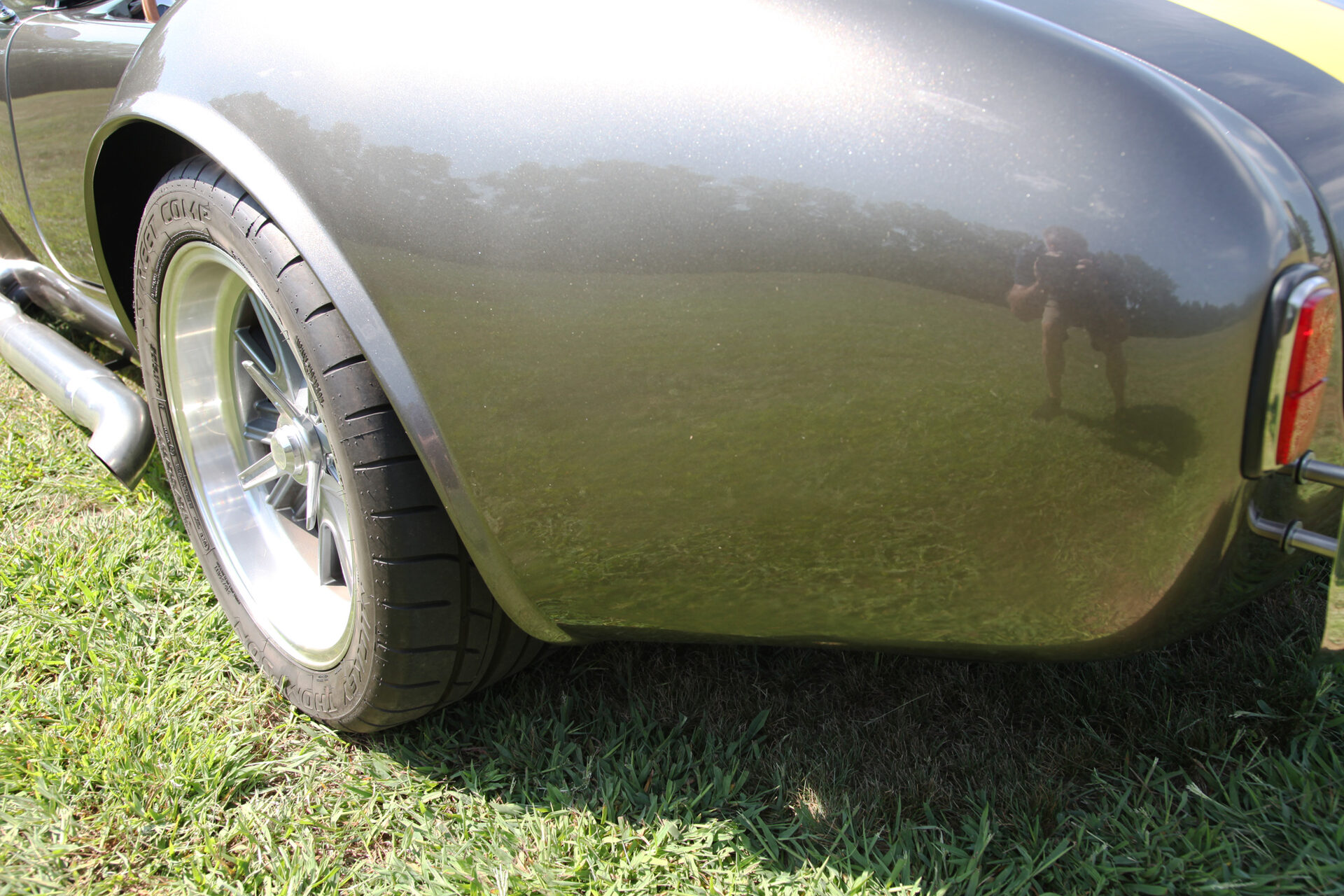 Rear quarter panel detail