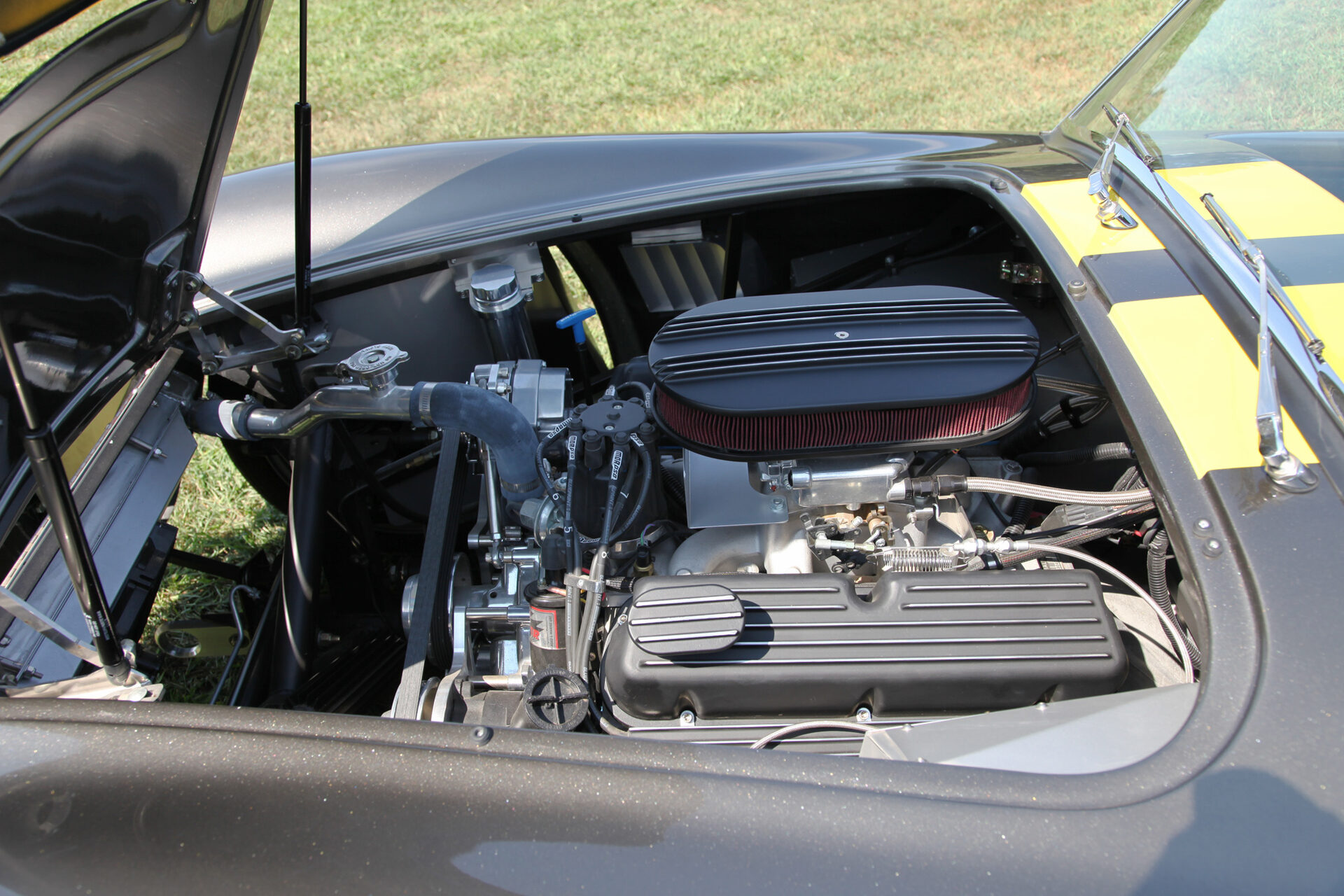 Engine bay wiring detail